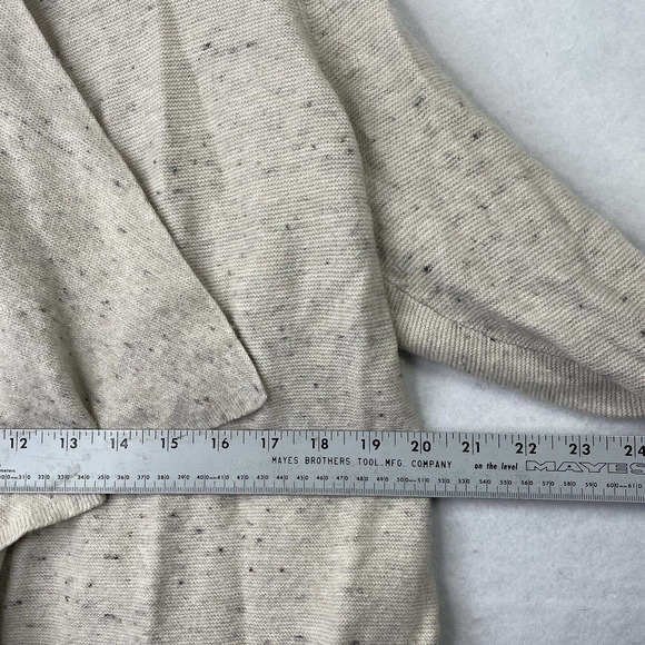 Eileen‎ Fisher Organic Cotton & Wool Womens Size Large Petite Open Front Sweater - Picture 9 of 16